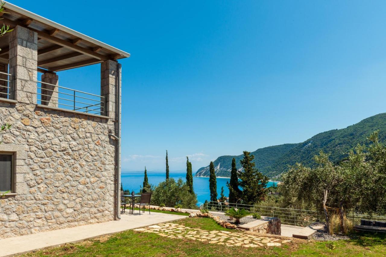 Mylos Mountain Villas- Villa Giorgio Ayios Nikitas Bagian luar foto