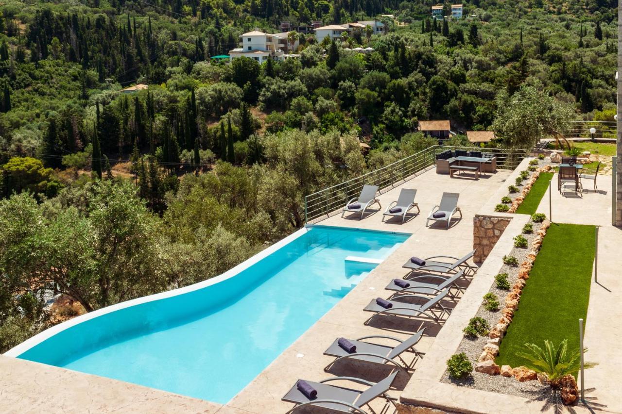 Mylos Mountain Villas- Villa Giorgio Ayios Nikitas Bagian luar foto