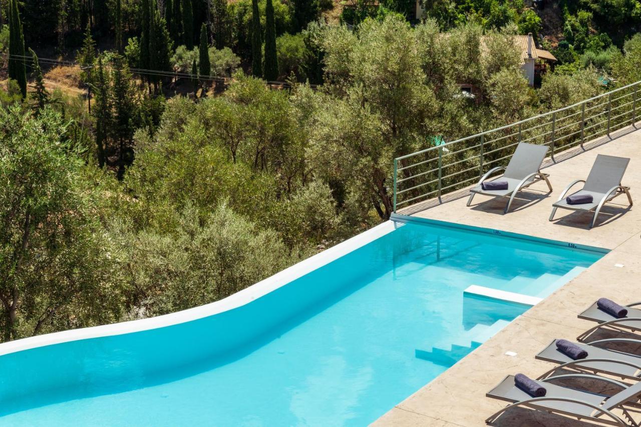Mylos Mountain Villas- Villa Giorgio Ayios Nikitas Bagian luar foto
