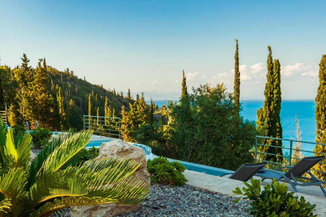 Mylos Mountain Villas- Villa Giorgio Ayios Nikitas Bagian luar foto