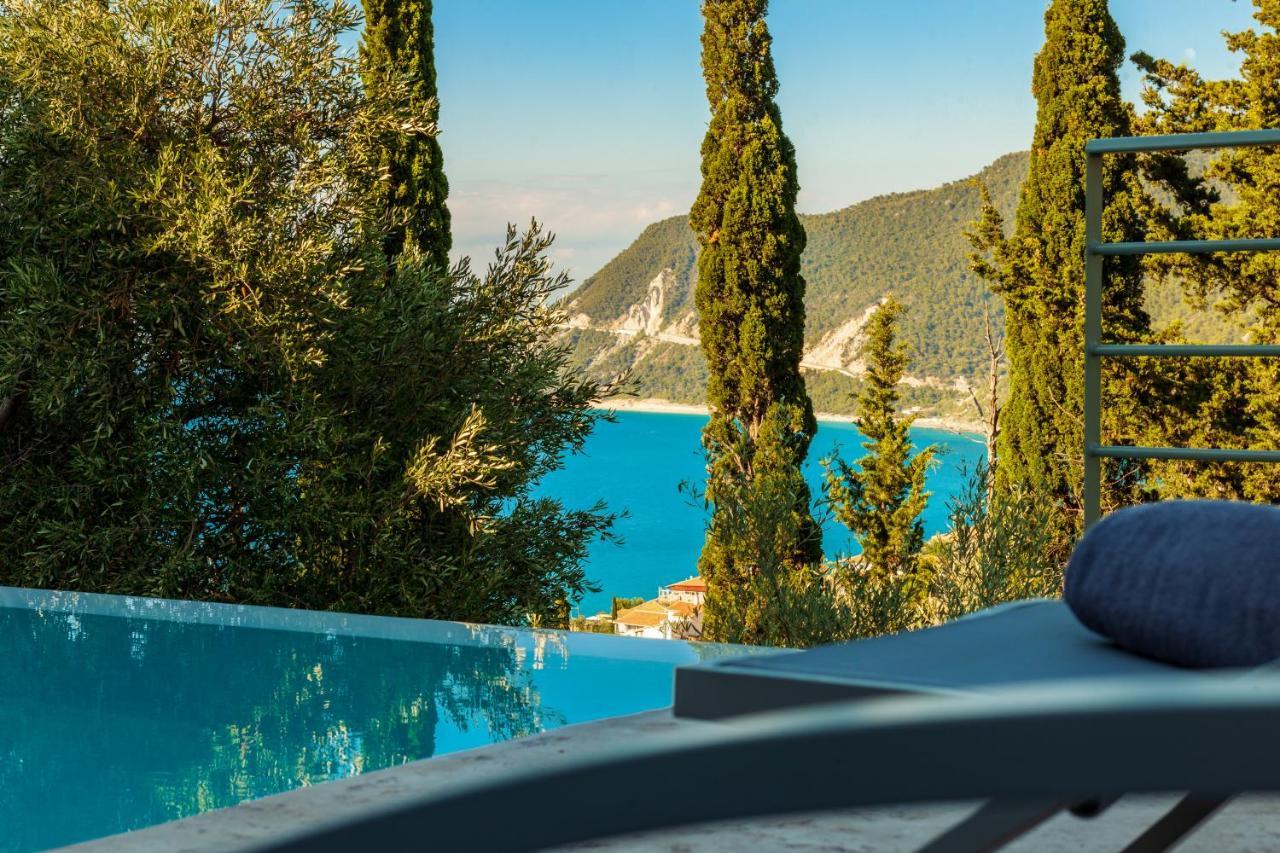 Mylos Mountain Villas- Villa Giorgio Ayios Nikitas Bagian luar foto