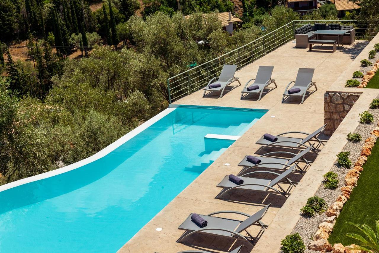 Mylos Mountain Villas- Villa Giorgio Ayios Nikitas Bagian luar foto