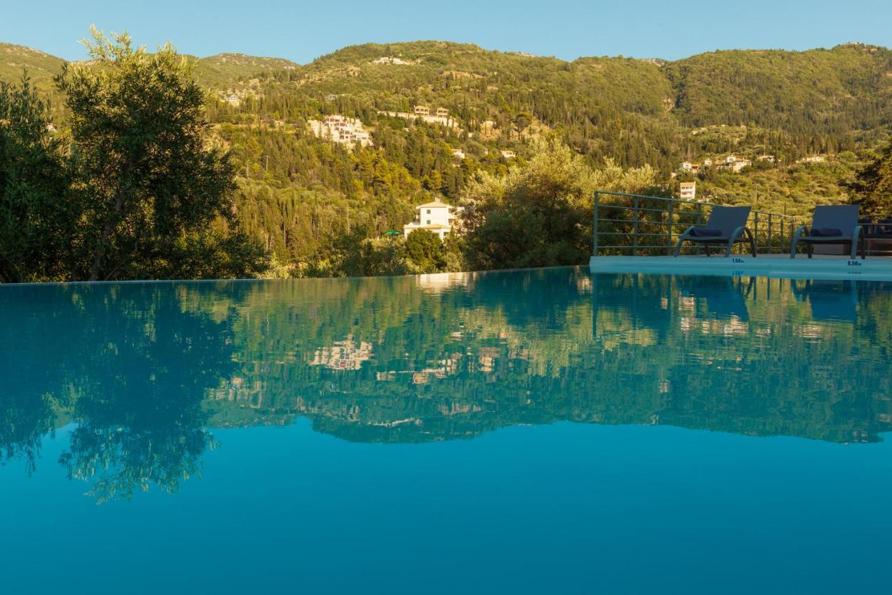 Mylos Mountain Villas- Villa Giorgio Ayios Nikitas Bagian luar foto