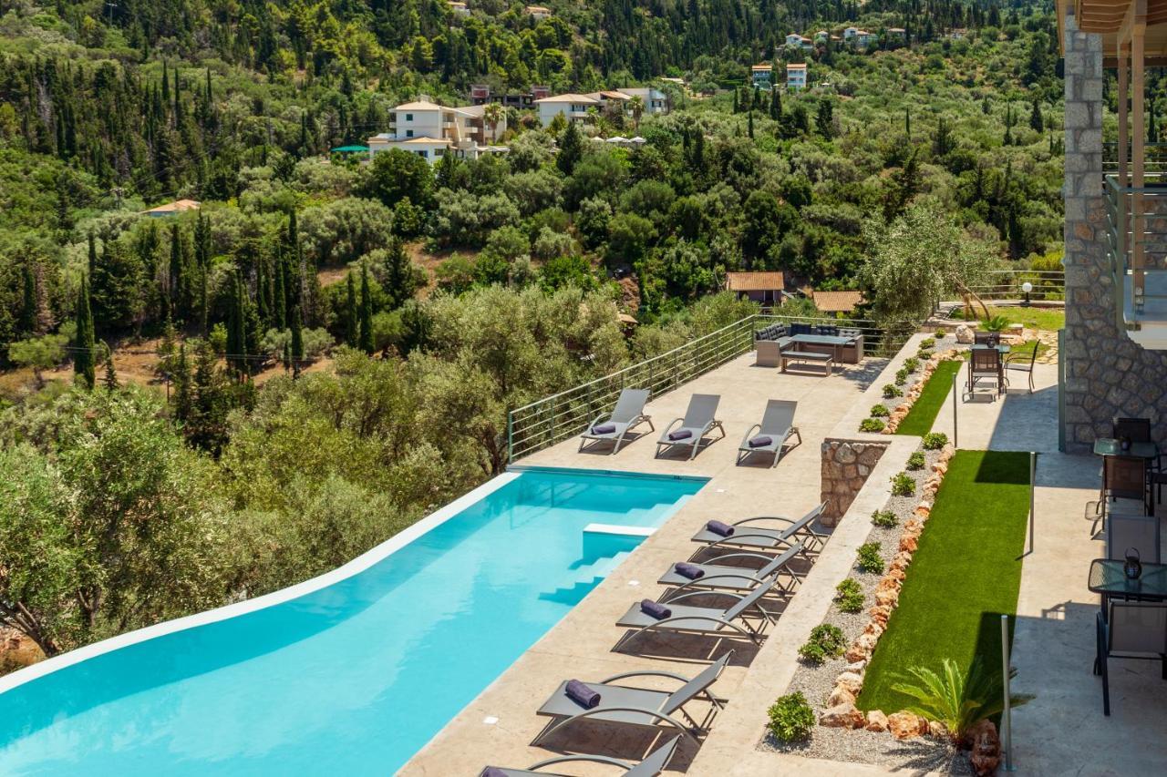 Mylos Mountain Villas- Villa Giorgio Ayios Nikitas Bagian luar foto