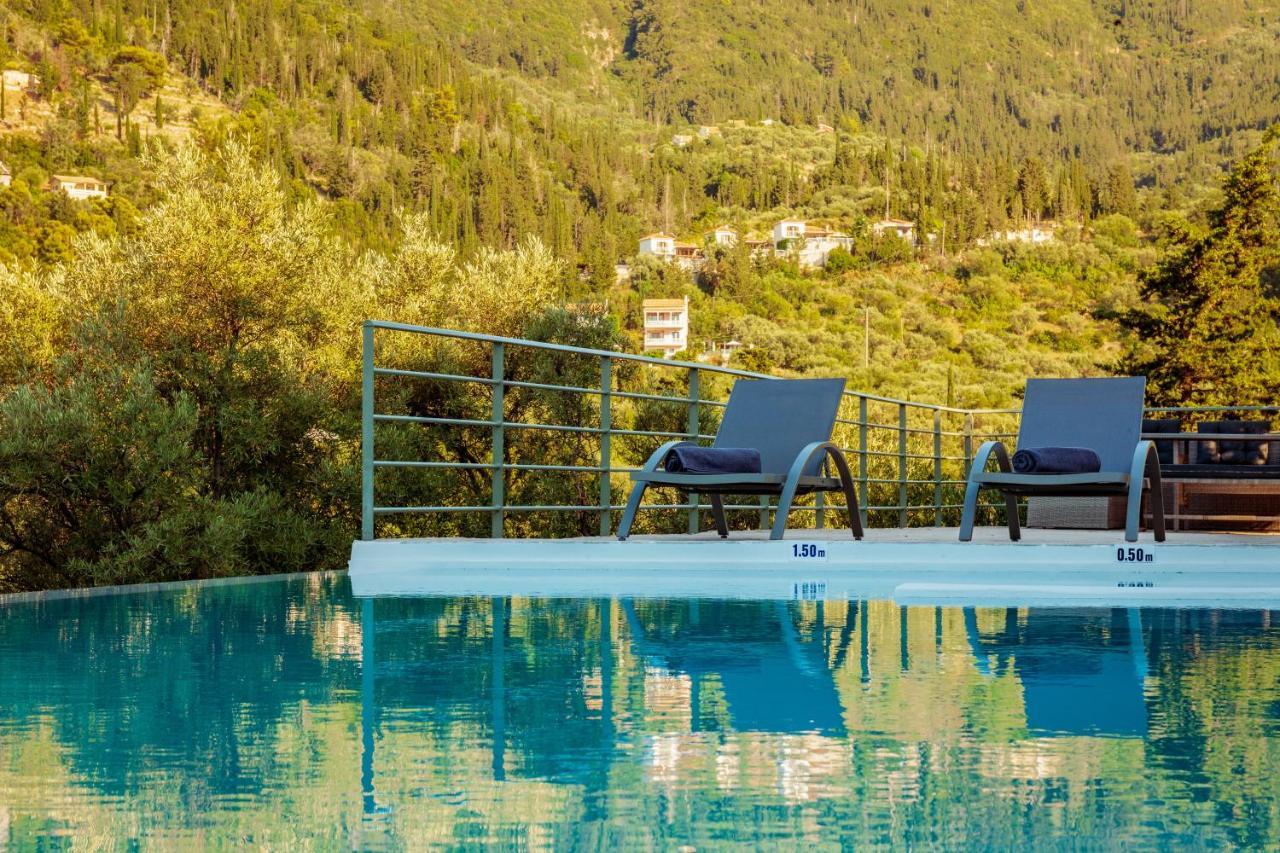 Mylos Mountain Villas- Villa Giorgio Ayios Nikitas Bagian luar foto
