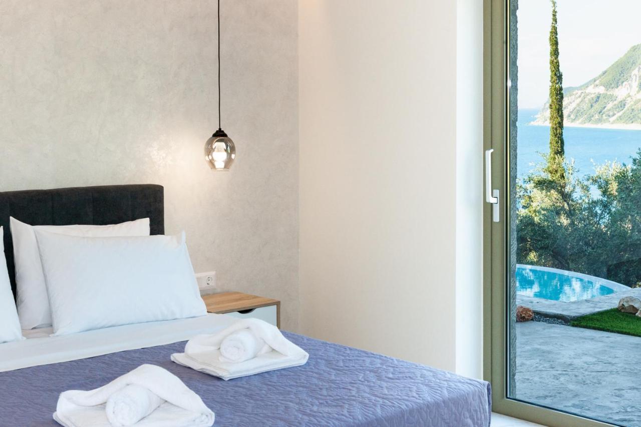 Mylos Mountain Villas- Villa Giorgio Ayios Nikitas Bagian luar foto