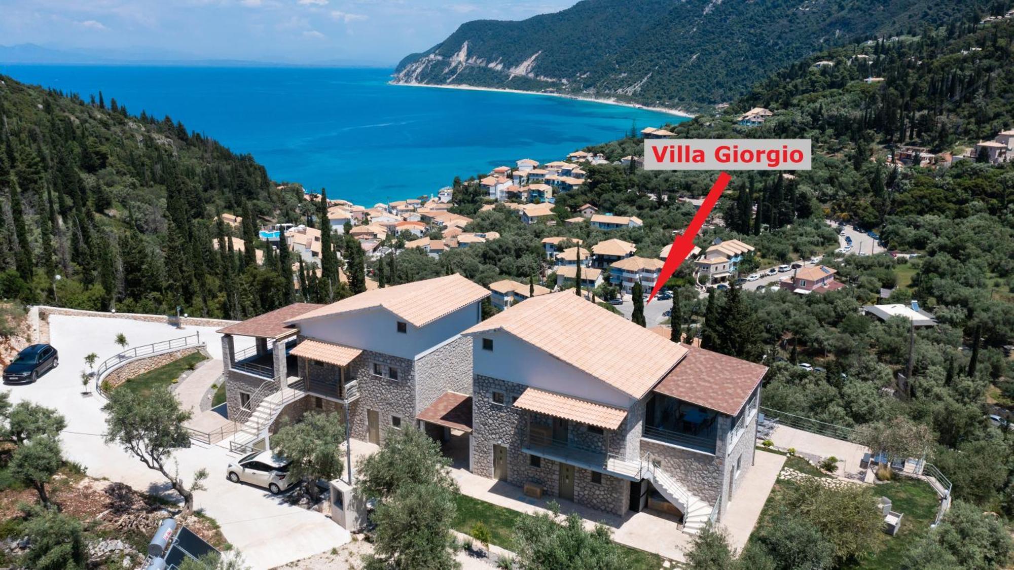 Mylos Mountain Villas- Villa Giorgio Ayios Nikitas Bagian luar foto
