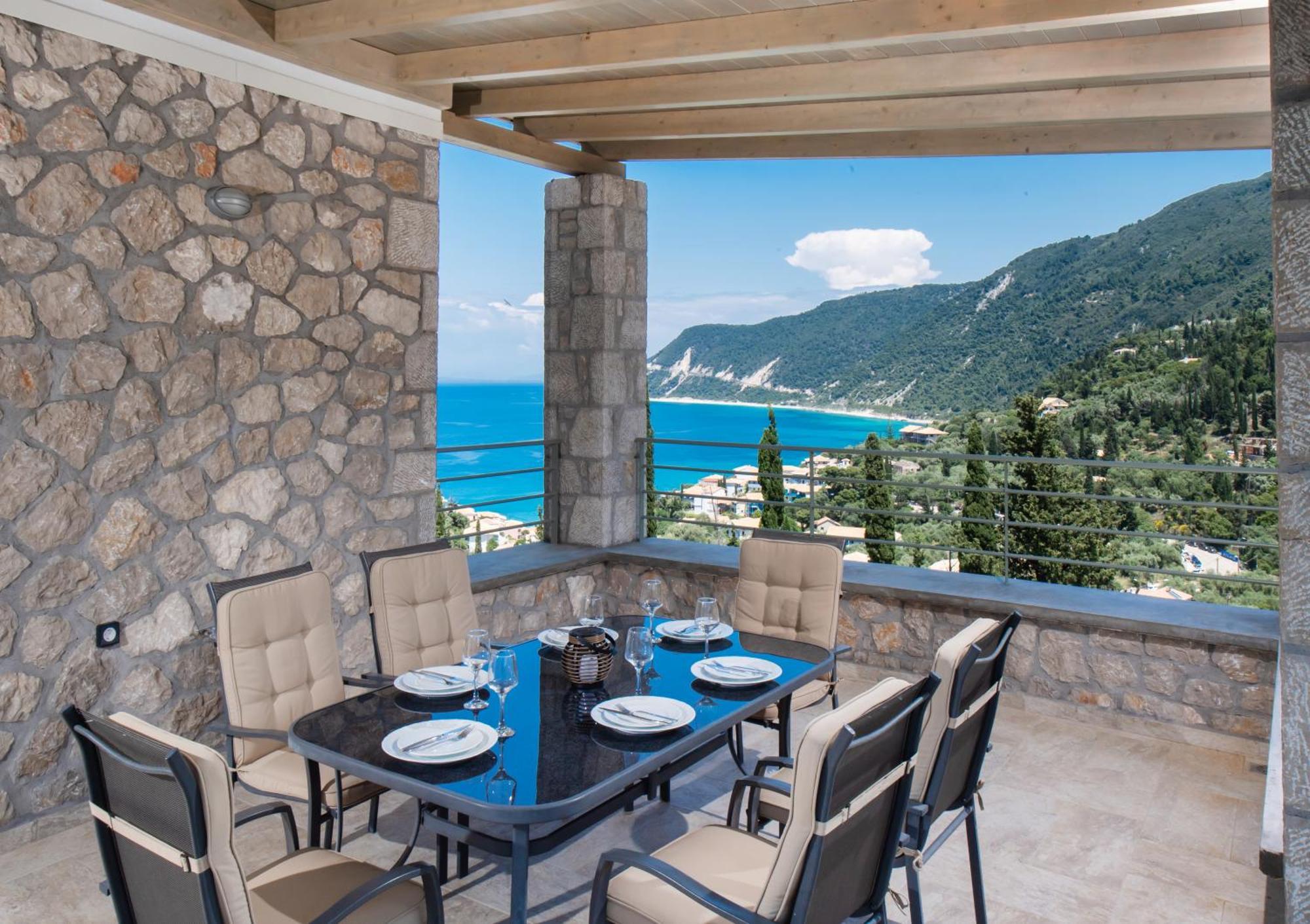 Mylos Mountain Villas- Villa Giorgio Ayios Nikitas Bagian luar foto