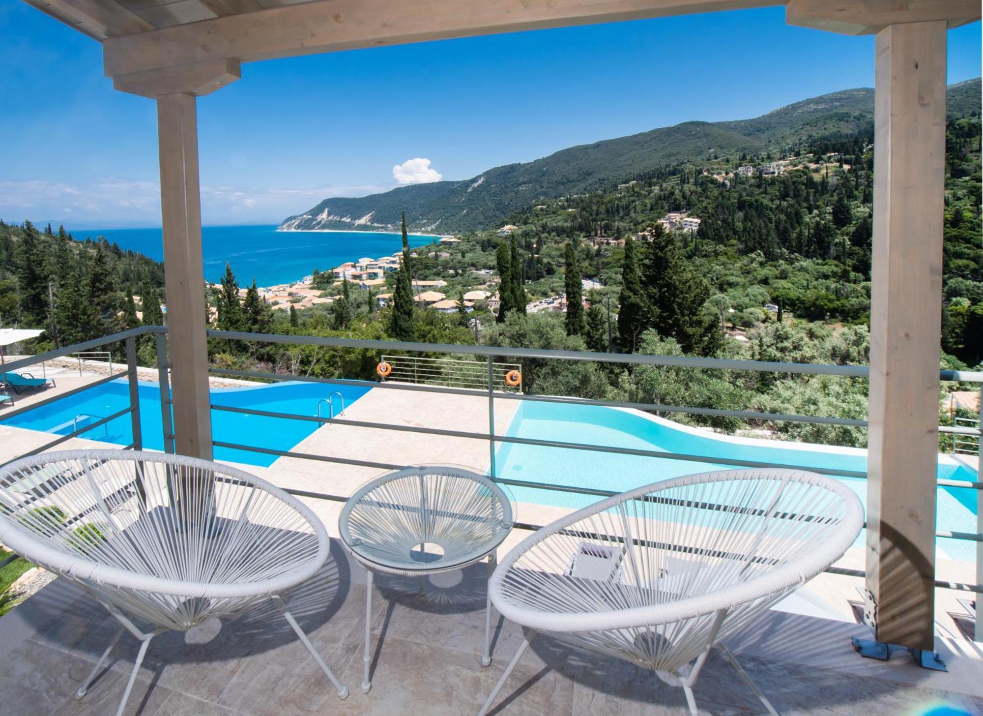 Mylos Mountain Villas- Villa Giorgio Ayios Nikitas Bagian luar foto