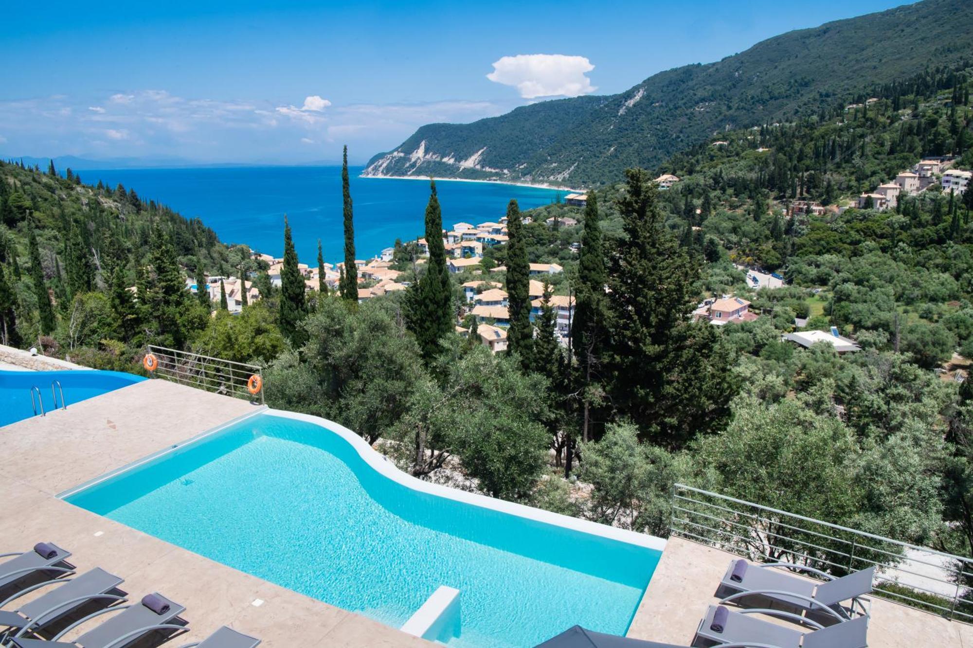 Mylos Mountain Villas- Villa Giorgio Ayios Nikitas Bagian luar foto